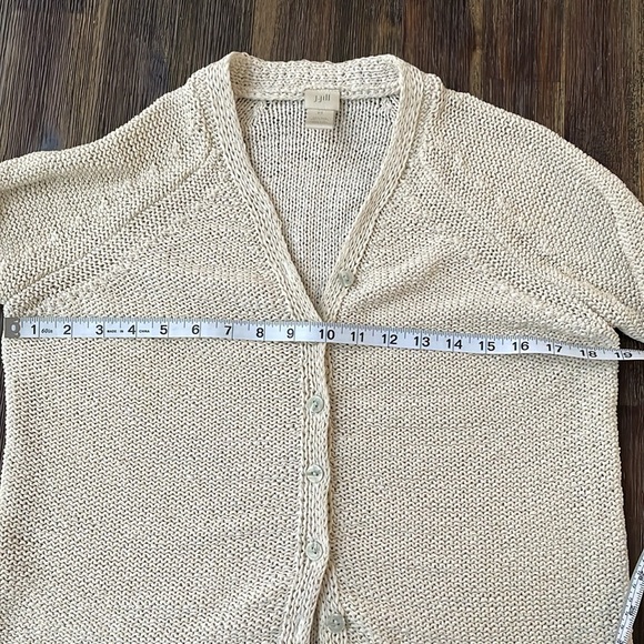 J Jill Womens Knit Cardigan Sz XS - Picture 5 of 8